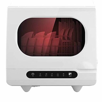 SKREOJF Dishwasher Household Small Desktop Disinfection Integrated Automatic Installation-free Dish Washing Machine