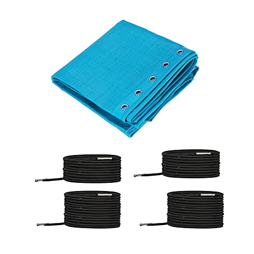 PATIKIL Gravity Chair Replacement Fabric, Anti-Gravity Chair Cloth Recliners Repair Tool Kit with with Cord Lace for Patio Outdoor, Gray