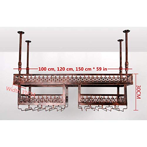 Stylish Simplicity Industrial Retro Stylish Simplicity Wine Rack Metal Simple Creative Display Storage Wine Glass Holder Adjustable Height Restau