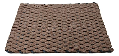 Rockport Rope Doormats 2030302P Premium Indoor & Outdoor Doormats, 20"x 30", Navy