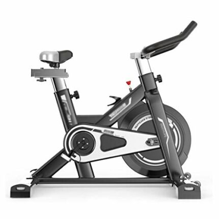 NXYJD Indoor Exercise Bike with Monitor Adjustable Seat Handlebars Cycling Spinning Bike for Home Cardio Workout Home Gym