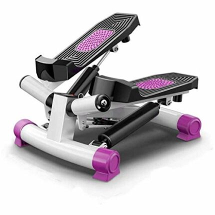 LLRYN Seated Stepper With Resistance Bands, Durable Metal, Full Body Workout,small Multi-functional Fitness Machine Portable Sports Stepper Foot