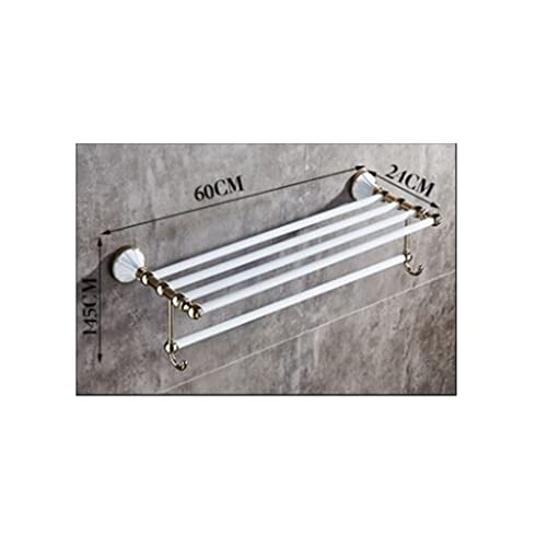 HIGOH Towel Racks,Bathroom Towel Rack Wall Mounted Towel Holder,Bathroom Accessories,Towel Rack,Towel Holder Shelf Bath Hardware