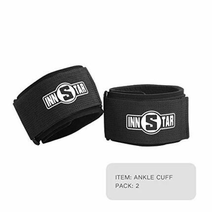 INNSTAR Resistance Bands Accessories Exercise Bands Attachment, Fitness Handles, Foot Strap for Home Gym Workout Full Body Workout