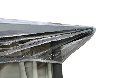 GRASEKAMP Qualität seit 1972 Protective Cover for Gazebo Tarpaulin Rain Cover 3 x 4 m