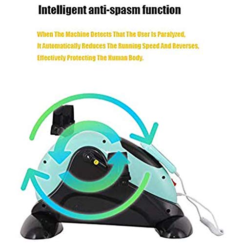 LUNEZY Electric Rehab Pedal Exerciser,Physical Therapy and Rehab Bike Pedal Motorized Trainer for Handicap, Disabled and Stroke Survivor