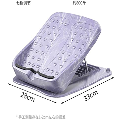 N/A Stretching Plate Inclined Pedal Stretching Device Home Fitness Standing Foldable Leg Stretching Equipment