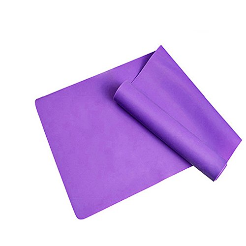 AlleTechPlus Resistance Stretch Band 6.6 ft. 2 Pack Long Elastic Flat Bands, Latex Free, Home Gym Fitness Equipment for Physical Therapy, Pilates