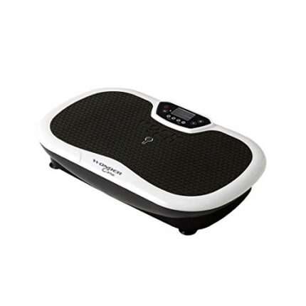 High Street TV Wonder Core Rock N Fit Vibration Plate & Exercise Seat, 20 Speed Total Body Workout With 4 Bonus Work Out Videos