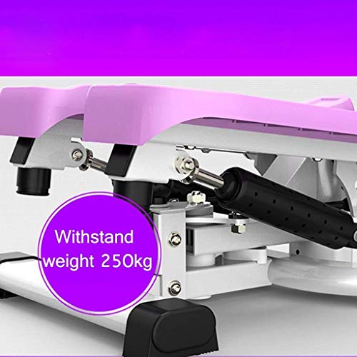 N/A Gym Mini Stepper with Monitor Weight Capacity Electronic Monitor Tracks Steps Time and Calories Burned by Gym 46 * 41 * 27cm