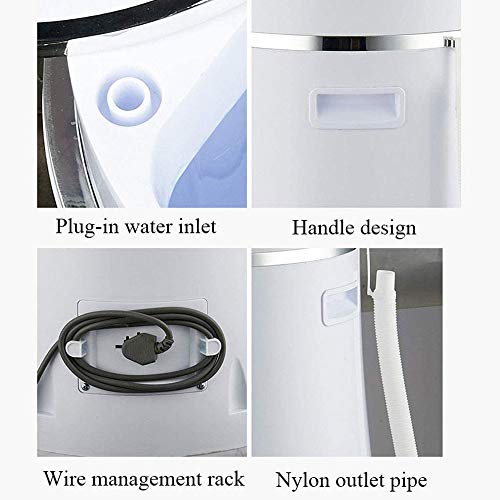 XIAOJUN Mini Portable Washing Machine for Compact Laundry, Small Semi-Automatic Compact Washer Dehydration and Drying