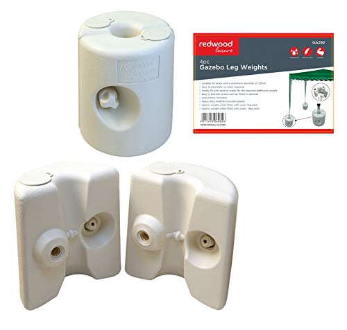 Hamble BB-GA292 Plastic Gazebo Leg Weight - 4 Piece