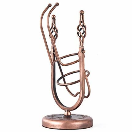 ZYZMH Creative Metal Wine Rack Creative Swing Small Wine Rack Bar Stand Display Stand Bracket Decoration