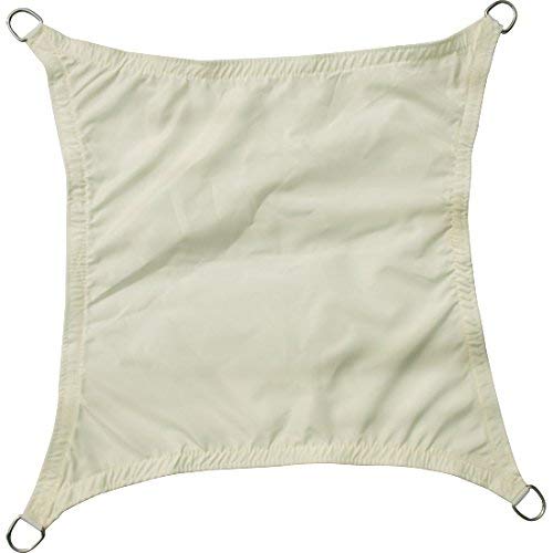 Greenbay Anti-UV Anti-UV Sun Shade Sail Outdoor Garden Patio Party Sunscreen Canopy Square Cream 4x4m