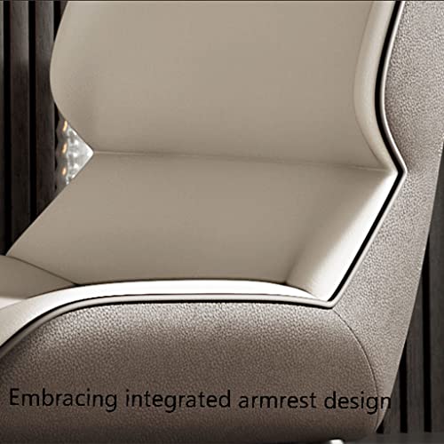 Kitchen Dining Room Furniture Chairs Kitchen Dining Chairs Set Of 2 Microfiber Leather Office Chair with Carbon Steel Metal Chair Legs for Lounge