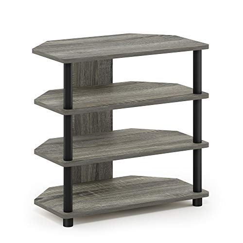 Furinno Toolless TV Stands, Wood, Espresso/Black, one size