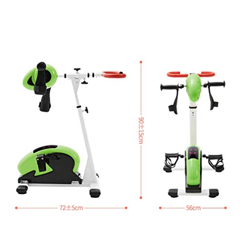 LUNEZY Electric Bike Foldable Home Elderly Upper And Lower Limbs Pedal Trainer, Handicap Disabled and Stroke Survivor Rehabilitation Equipment