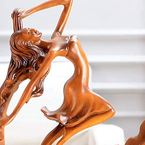 NEOCHY Home Wine Rack Decoration, European Sculpture As a Whole Resin Decoration,Crafts Cabinet