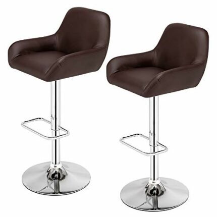 WALNUT Dustpan Chair Square Foot Bar Stool PU Fabric Bar Stools Spa Tattoo Massage Salon Furniture (Color : 3-pack, Size : Light Grey)