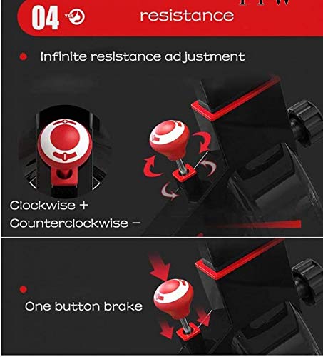 N/A Silent Cycling Equipment Indoor Gym Dynamic Bicycle Home Exercise Bike Spinning Training Fitness Equipment