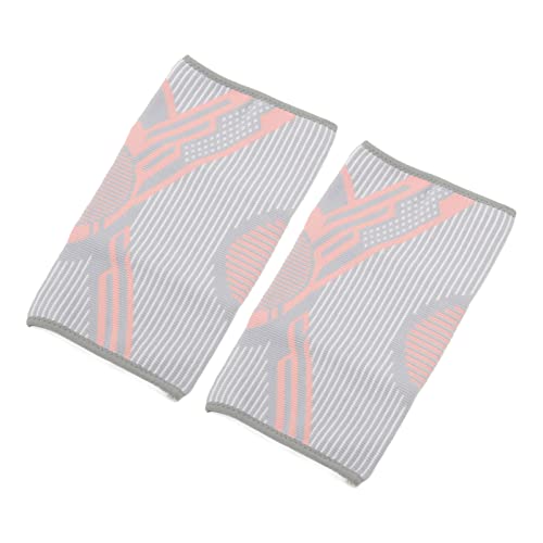 Aeun Knee Brace, Keep Warm Knee Brace 1 Pair for Ball Games (Pink)