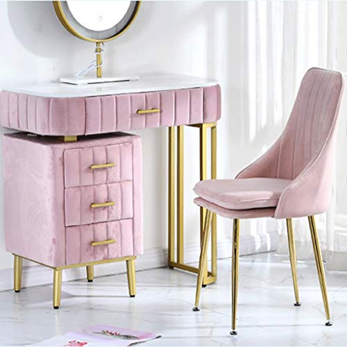 Modern Kitchen Dining Room Chairs Dining Chairs With Backrest Velvet Dining Chair Soft Padded Seat For Office Lounge Dining Kitchen Bedroom (Colo