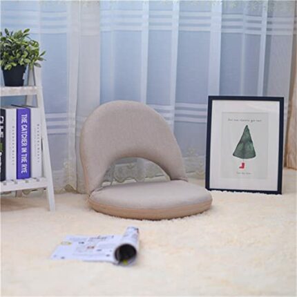 ZCMEB Leisure Chair for Meditation, Watching Tv Padded Floor Chair with Adjustable Backrest Living Room Furniture