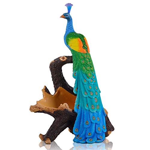 n/a Resin Peacock Wine Rack Sculpture Decoration Wine Cabinet Creative Practical Restaurant Crafts Ornaments