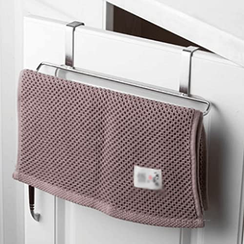 N/A The Cabinet Towel Bar, Hand Towe and Washcloth Rack for Bathroom and Kitchen ,Stainless Steel Door Towel Rack