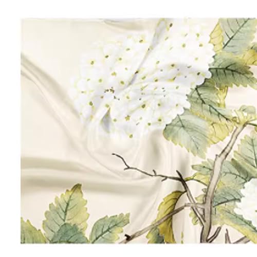 Qvo Chinese Style Flower TV Cover 55/75 Inch TV Cloth TV Cover Hanging TV Dust Cover/curved TV Cover/wall Mounted Monitor Dust Cover,Living Room/