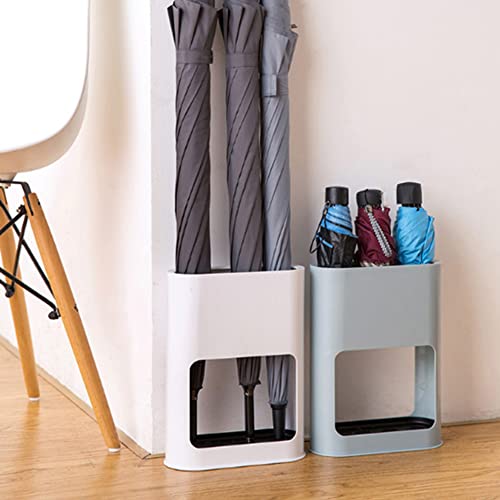 Primst Umbrella Stand Holder, Umbrella Rack with Removable Drip Tray Small Umbrella Rack Space Saving Organizer for Entryway Home Office Decor (G