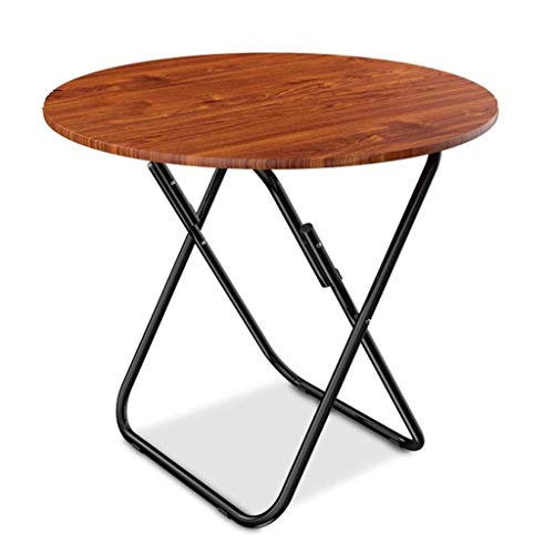 LXXSH Round Table,Portable Camping Table Lightweight Folding Table Compact Table Small Table