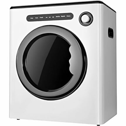 VACSAX Capacity Compact Laundry Dryer, Sturdy and Easy to Use, Portable Clothes Dryer Machine for Small Spaces, RVs and Apartments, for Home Hous