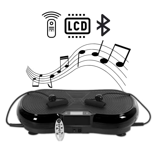 Cheery Whole Body Vibrating Platform with Balance Straps | Vibration Plate Exercise Machine | Easy Exercise Equipment at Home, Full Body Workout