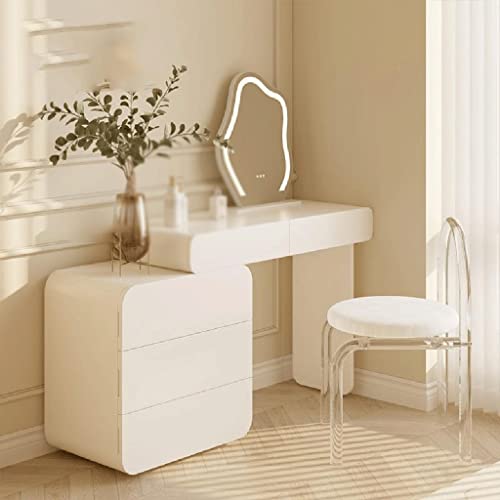 KJHD Bedroom Furniture Cabinet Table Acrylic Chair Combination Home Apartment Dresser