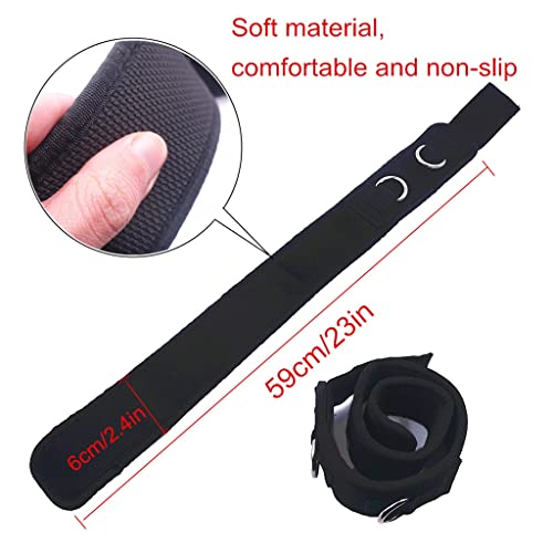 CZDYUF Fitness Thigh Resistance Band Sets Total 120 LB Football Speed and Strength Training Equipment for Leg Butt Squat Workout