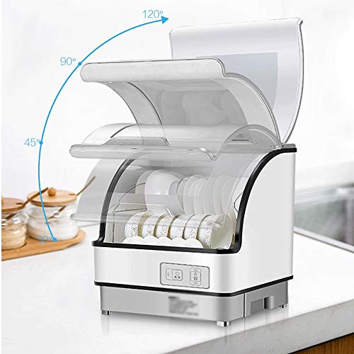 SKREOJF Kitchen Small Portable Dishwashers Mini Tabletop Automatic Dishwasher and Dryer
