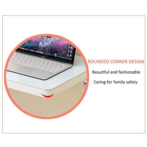 LEOSXA Tempered Glass Folding Wall Mounted Dining Table Space Saving Folding Convertible Desk OneColor-70 & times; 40cm