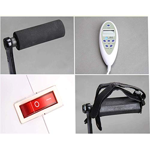 Portable Exercise Bike Pedals, Portable Home Pedal Exerciser Gym Fitness Leg Arm Cardio Training Adjustable Resistance with LCD Display for Women