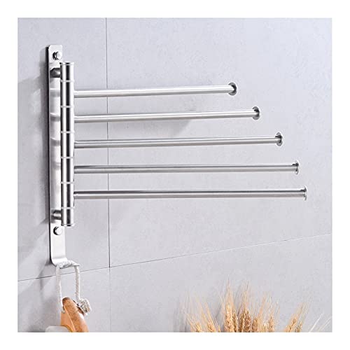 HIGOH Towel Racks,Towel Holder Towel Rail for Bathroom, Towel Bar Holder Stainless Steel Bathroom Hand Towel Holder Hanging Holder Wall Mounted M