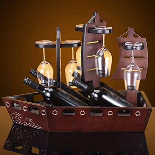 NEOCHY a Versatile Wine Rack.Classic Style Wine Racks for Bottles— Perfect for Bar, Wine Cellar, Basement, Cabinet, Pantry, Rack with Wine Glass