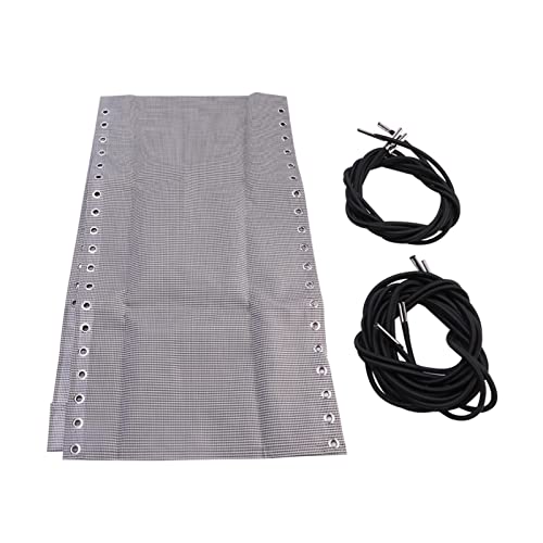 Kisbeibi Zero-Gravity Chair Replacement Fabric,63" x 17" Recliner Mesh Canvas,Lounge Chair Fabric with Ropes,an-ti-Gravity Folding Lounge Repair