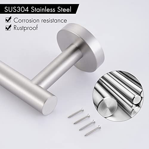 KES Towel Rail for Bathroom, 50 CM Hand Towel Holder, Bathroom Towel Rack Wall Mounted SUS304 Stainless Steel Brushed Finish, A2000S50B-2