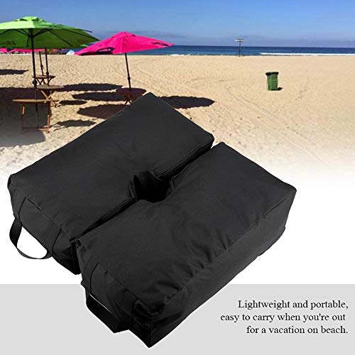 Garosa 2 Pieces Detachable Square Umbrella Base Weight For Any Offset Cantilever Outdoor Patio Umbrella Stand Replace Ugly Sand Bag