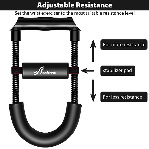 Sportneer Wrist trainer fitness enthusiasts and professionals for strengthening the wrist and forearm