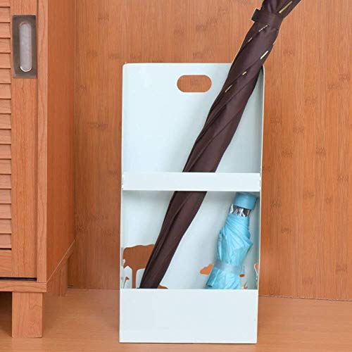 MiroDo Umbrella Stands Umbrella Stand Home Simple Creative Black And White Two-color Trekking Pole Storage Rack Walking Stick Storage Bin Stand (