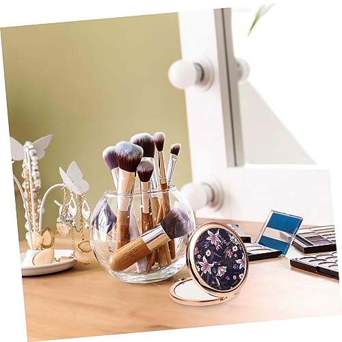 FOMIYES mirrors wallets purse little mirror makeup compact mirror compact small compact mirror round mirror vanity mirror folding mirror small mi