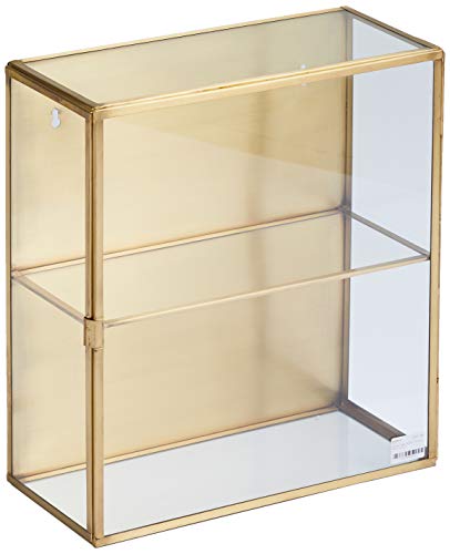 House Doctor Cabinet Glass, Brass, 35 x 15 cm