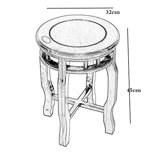 LUKEO Table stool - bedroom thickening dressing table stool dressing table dressing table stool cream multi-function home creative