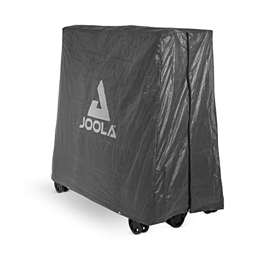 Joola Outdoor Ping Pong Table Cover Fits Both Folding Tables & Flat Tables -Heavy Duty Waterproof Cover with PVC Coating- Dual Function, Fits 9x5